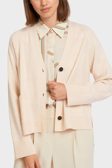 Elegant cardigan with side slits