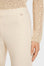 Waistless pants with zip fastening