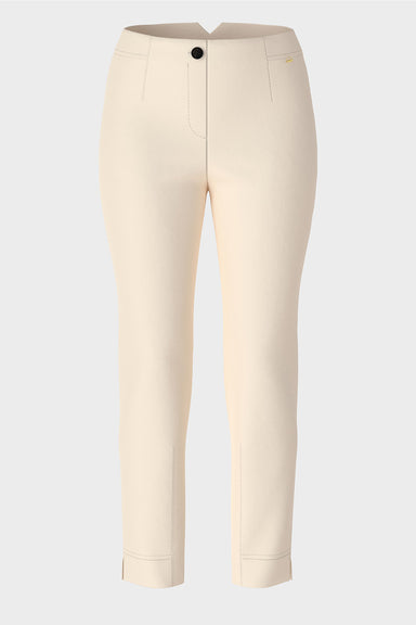 Waistless pants with zip fastening