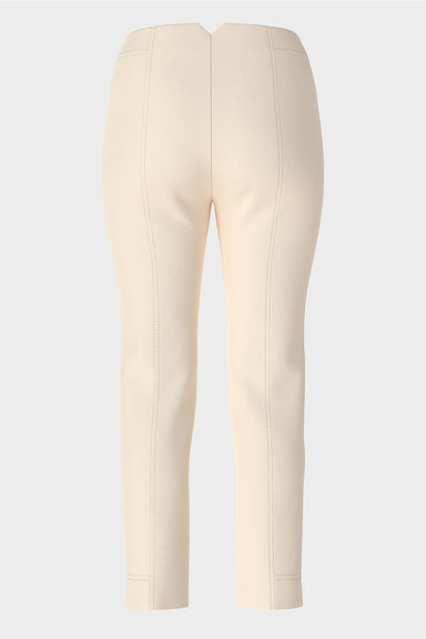 Waistless pants with zip fastening