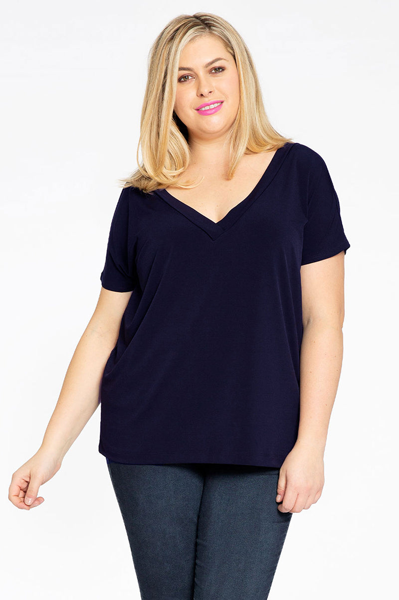 Shirt double v-neck Dolce