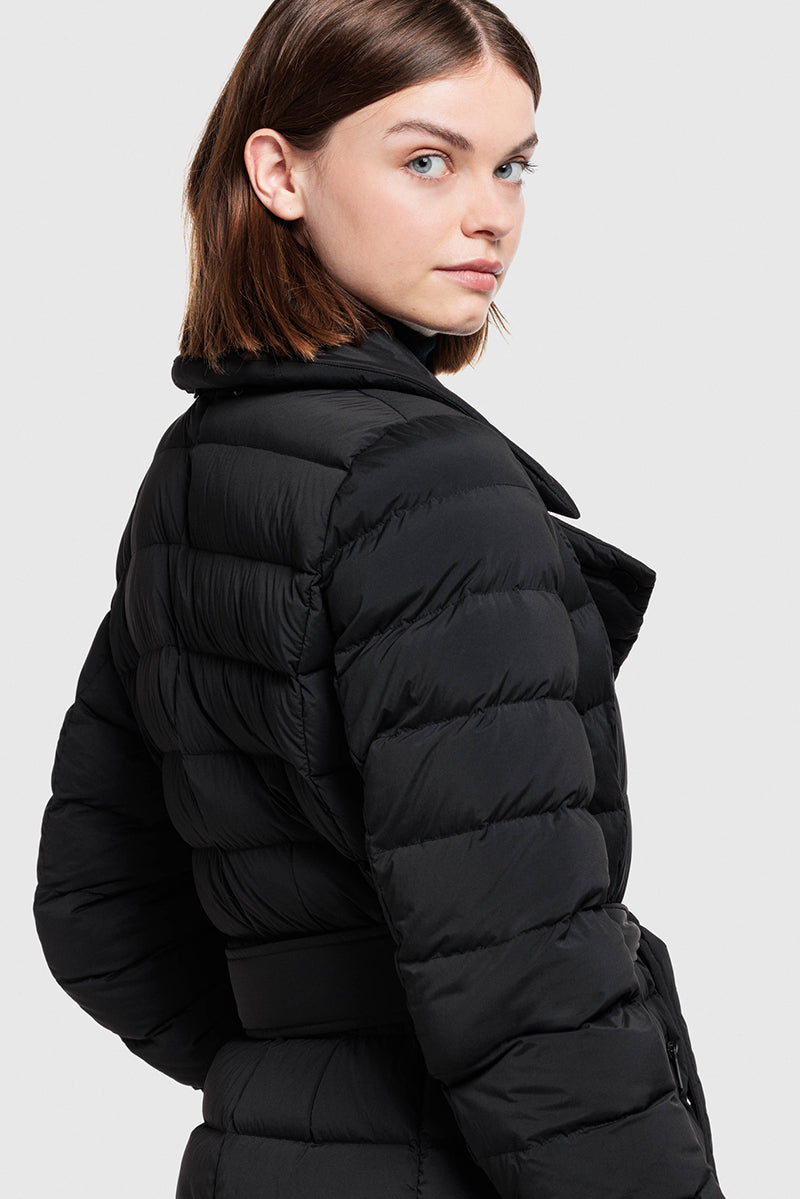 Stretch Down Trenchcoat