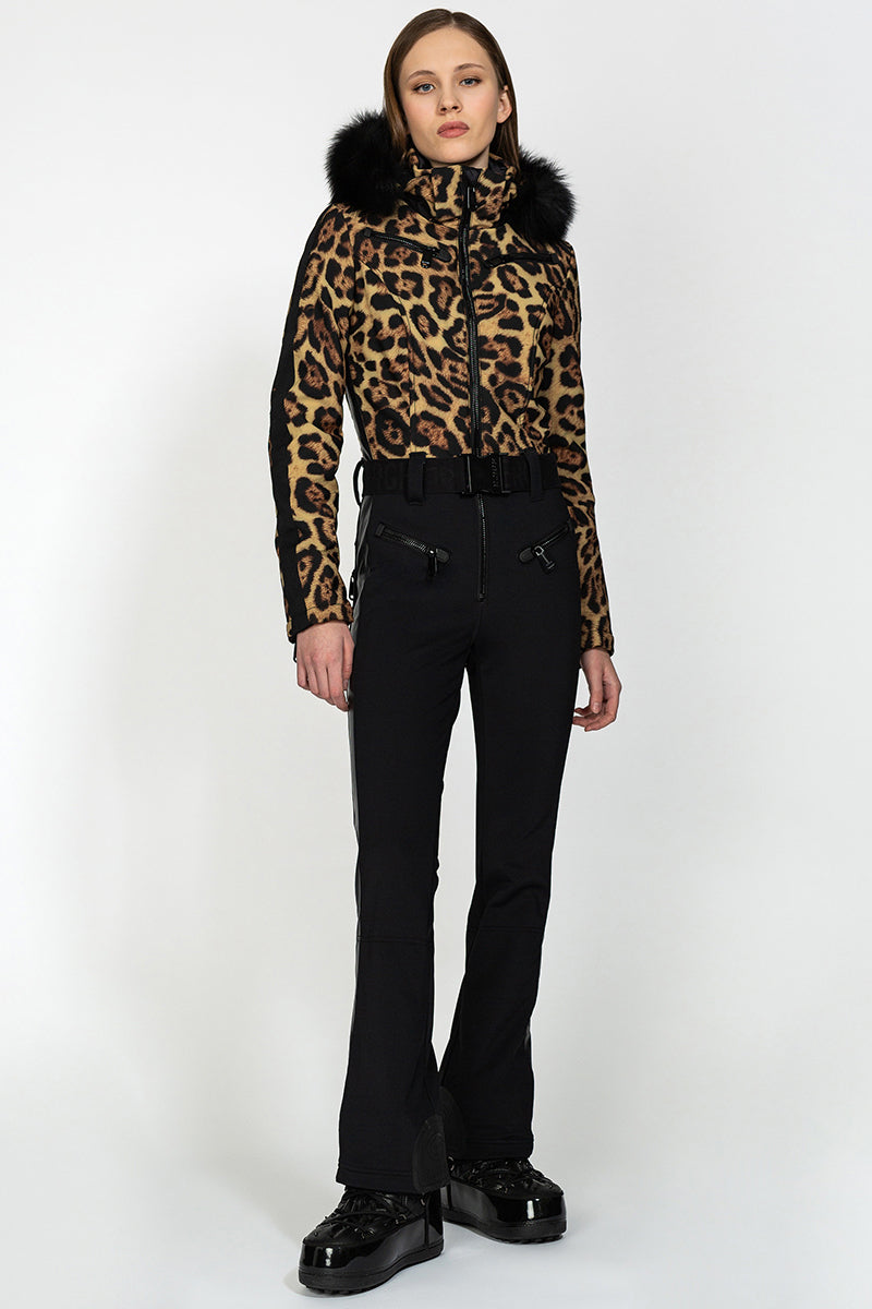 Lynx Ski Suit Real Fox Fur